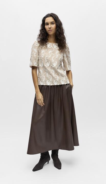 Image du produit Object Bestickte Bluse (40)