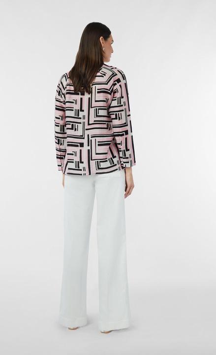 Produktbild Comma Bluse Strukturierte Tunikabluse mit Raglan-Ärmeln (40)