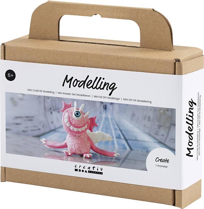 Produktbild Creativ Company Modellier-Set Monster Hellpink