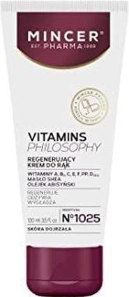 Image du produit Mincer Pharma Philosophie des vitamines Crème régénératrice pour les mains No.1025 100Ml (100 ml)