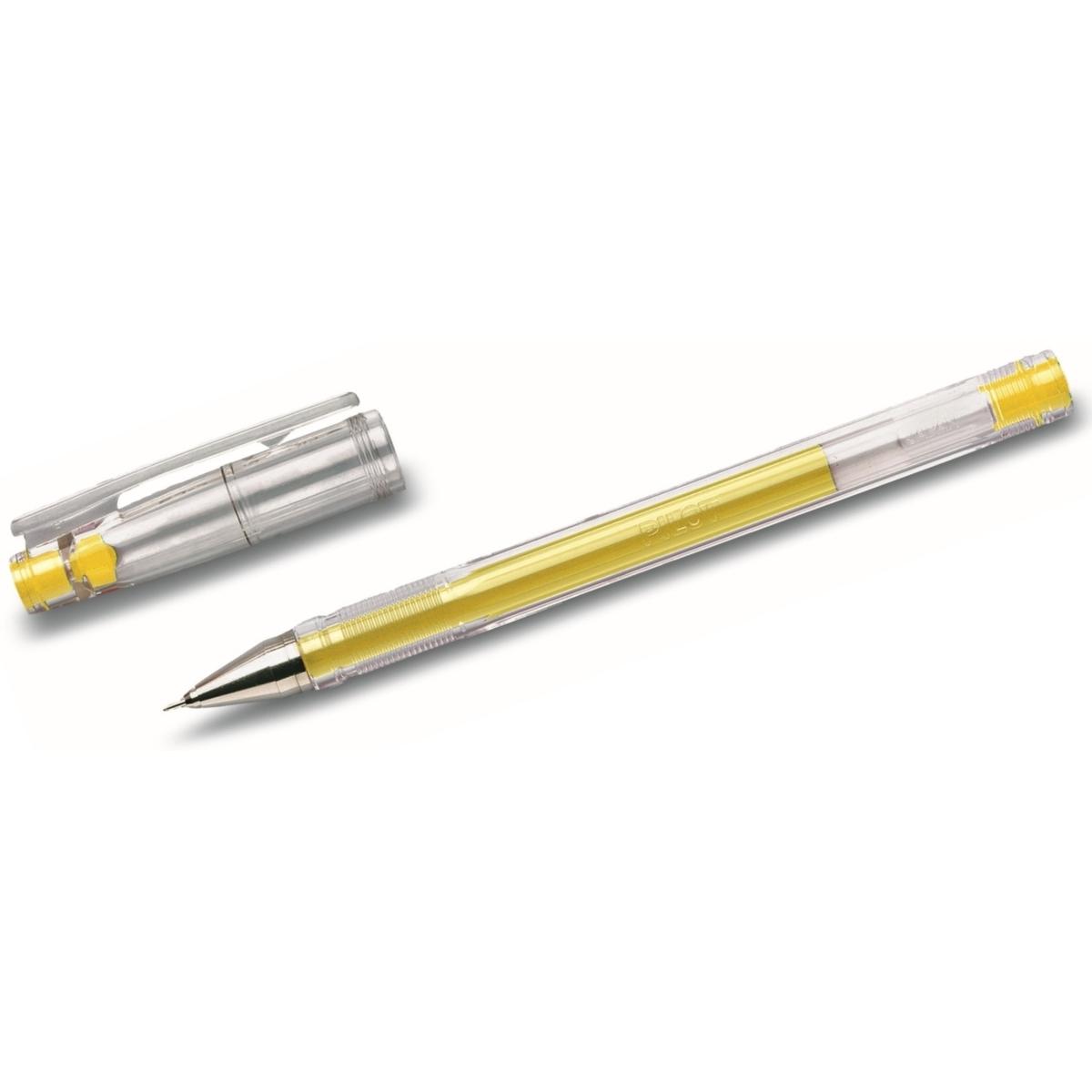 Pilot, Schreibstifte, G-Tec C4 0.4 Gelschreiber transparent 0,4 mm, Schreibfarbe: gelb (Gelb, 1 x)