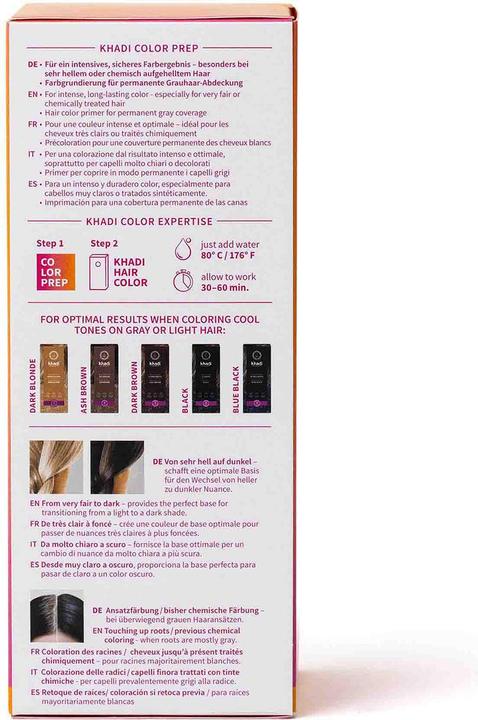 Actual product image Khadi Plant Colour Prep (Brown)