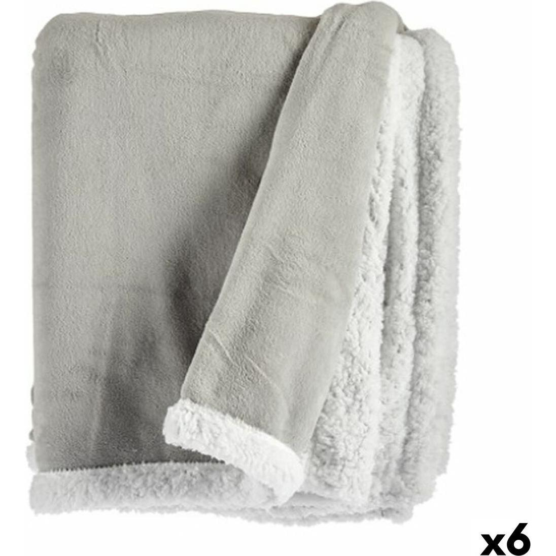Gift, Decke, Decke Weiss Hellgrau 130 x 1 x 170 cm (6 Stück)