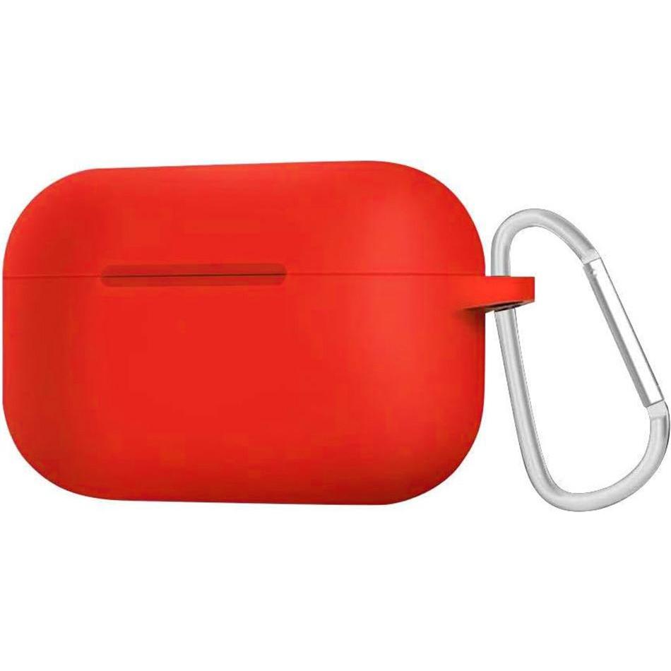 Blueo - Liquid Silicone Protect Case - for AirPods Pro 1 - Red (Borsa per cuffie), Borsa per cuffie + Copertura protettiva, Rosso