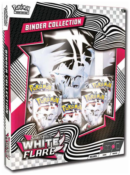 Actual product image Asmodée Scarlet & Violet: White Flare Binder Collection (English, Box Set & Collection)