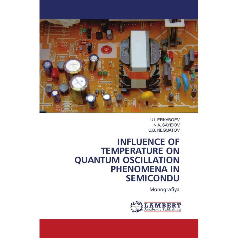 Influence Of Temperature On Quantum Oscillation Phenomena In Semicondu, Fachbücher von U.I. ERKABOEV, N.A. SAYIDOV, U.B....