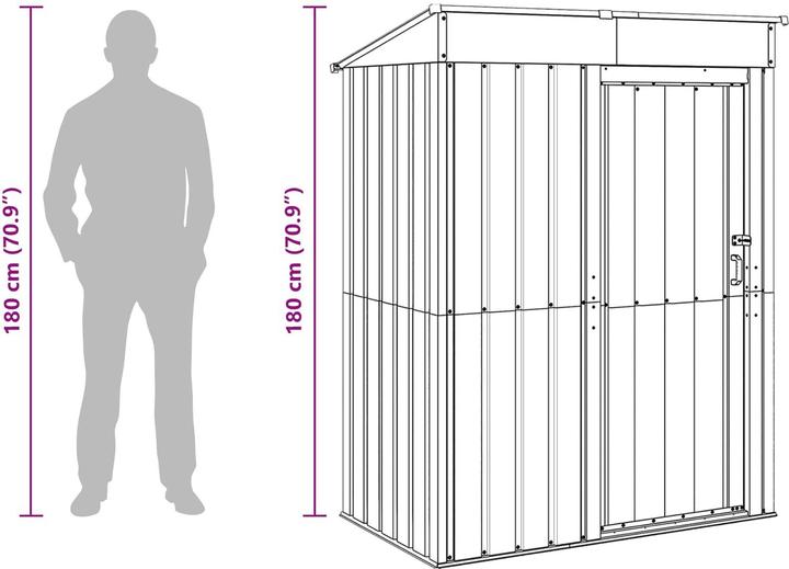 Produktbild vidaXL Garten Shed