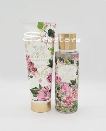 Victoria's Secret Santal Blossom Body Mist Spray & Body Lotion (Körperpflegeset)