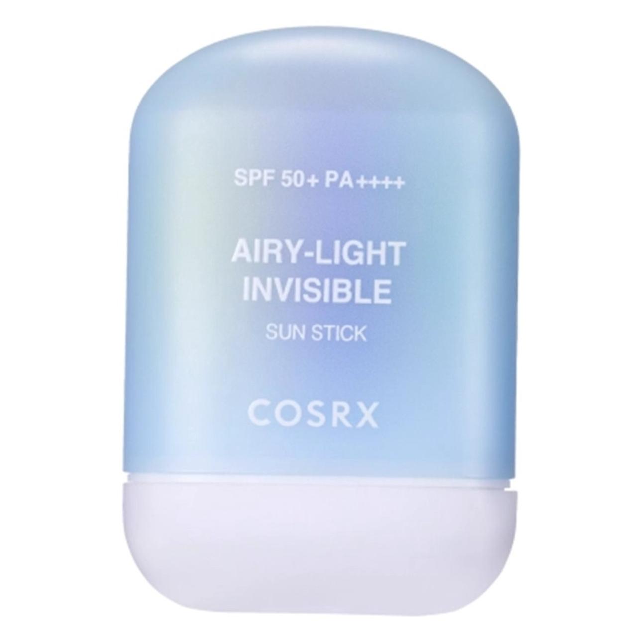 Cosrx, Zonnecrème, Airy Light Invisible Sun Stick Spf50 Pa Lightweight Sunscreen Stick (Zonne Stick, Spf 50+)