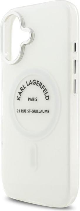 Actual product image Karl Lagerfeld - IML Karl RSG Logo MagSafe (KLHMP17SHKRSGPT) - iPhone 17 - Transparent (Apple iPhone 17)