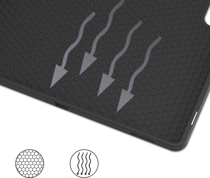 Actual product image Cover-Discount Galaxy Tab S10 Ultra - Smart Case Pencil Holder (Galaxy Tab S10 Ultra)