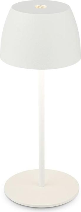 B.K.Licht Akku LED Tischleuchte - Mini Touch, weiss (150 lm)