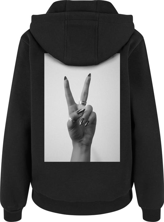 Immagine prodotto Miss Tee Girls Peace Hand Ladies Fluffy Hoody - 205791 (M)