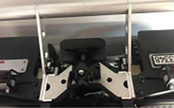 Actual product image Carson 4 Traverse / underride guard for tippers