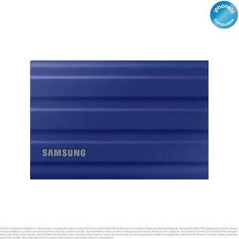 Actual product image Samsung T7 Shield (2 TB)