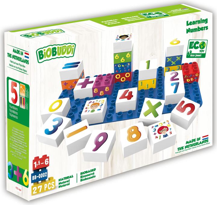 Produktbild Biobuddi Lernen Sie die Zahlen (Deutsch, Englisch, Französisch, Spanisch, 1 - 6 Jahre)