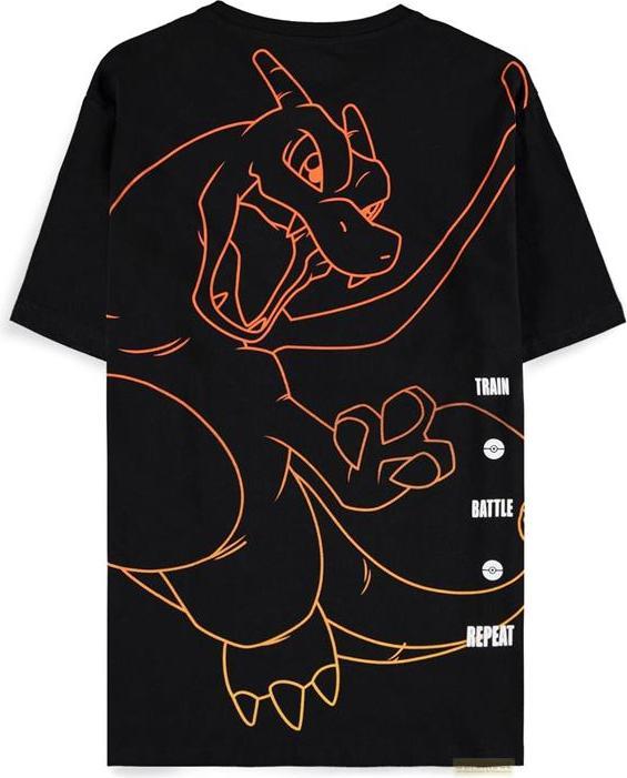 Produktbild Difuzed POKEMON - Dracaufeu #006 - T-Shirt Homme (2XL) (XXL)