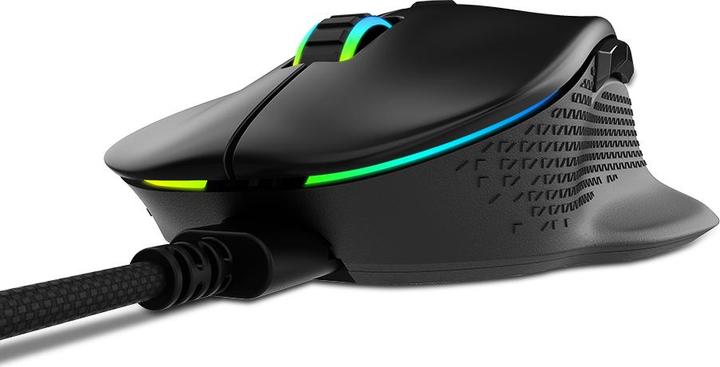 Actual product image Adata ALPHA-BKCWW mouse Right-hand RF Wireless + USB Type-C Optical 16000 DPI (Cable)
