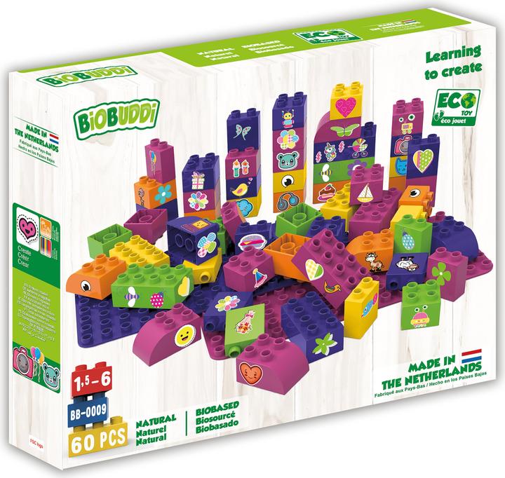 Image du produit Biobuddi Blocs avec 2 baseplates Boys