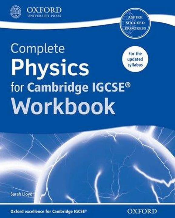 Produktbild Complete Physics for Cambridge IGCSE® Workbook (Englisch, 2016)