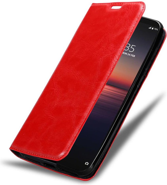 Actual product image Cadorabo Book Invisible Magnet Cover (Sony Xperia 1 II)