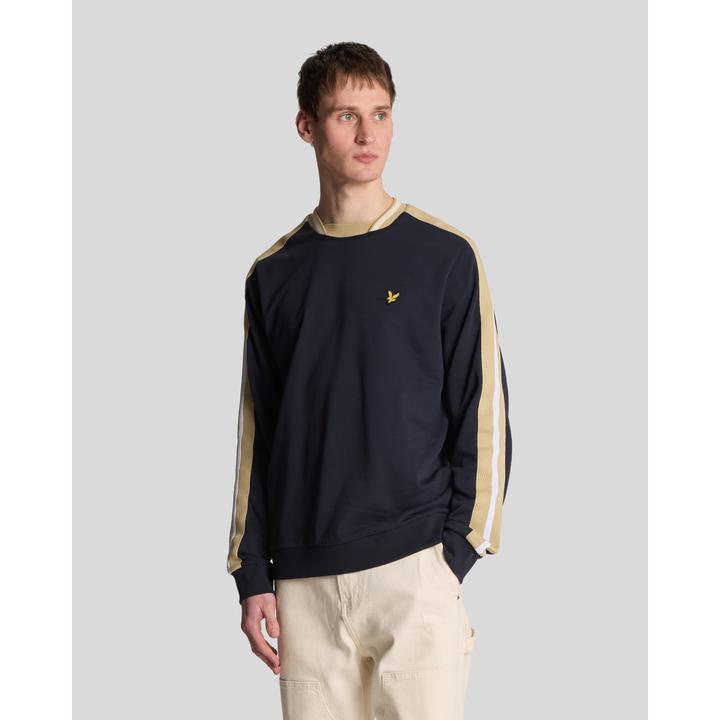 Actual product image Lyle and Scott Contrast Stripe Sweatshirt (XL)
