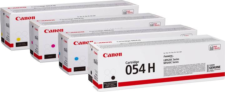 Image du produit Canon Original CRG 054H SET Multipack / Set mit allen vier Farben (M, C, Y, CF)