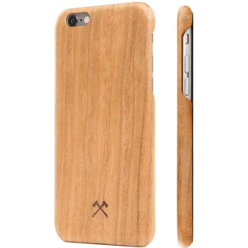 Woodcessories EcoCase Slim (Apple iPhone 6s), Smartphone Hülle, Braun