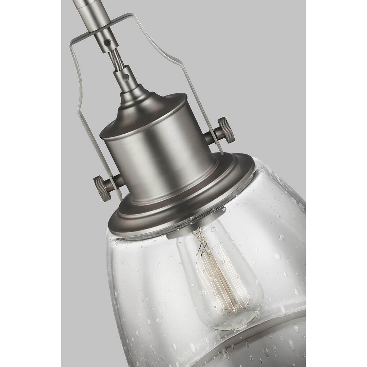 Thumbnail - Elstead Lighting, Pendelleuchte, Hobson Hängeleuchte E27 36cm Satiniertes Nickel (E27)