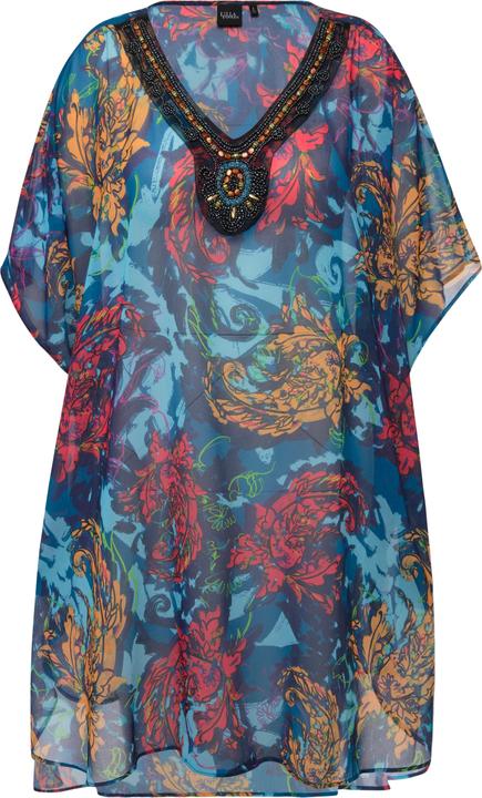 Produktbild Ulla Popken Tunika, bedruckt, Oversized, V-Ausschnitt, Halbarm (58, 60, 62)