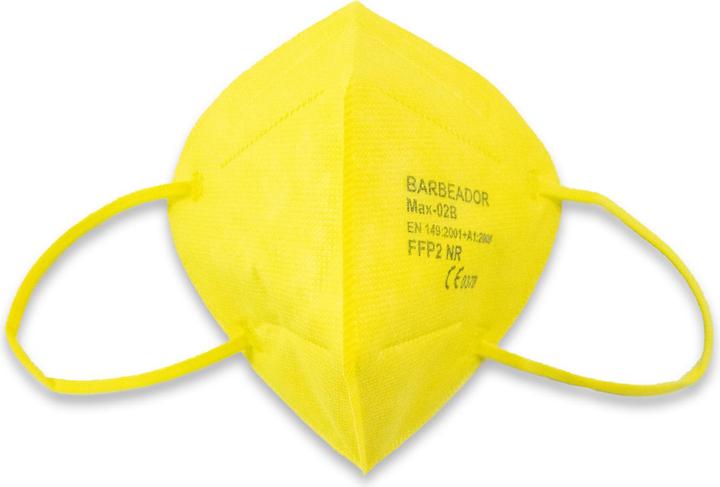 Produktbild Duuja FFP2 Maske Einmalmundschutz 20 Karton Sonnengelb (20 x)