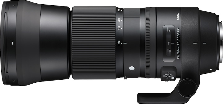 Sigma 150-600mm f/5-6.3 DG OS HSM (C), Nikon F (Nikon F, Vollformat)
