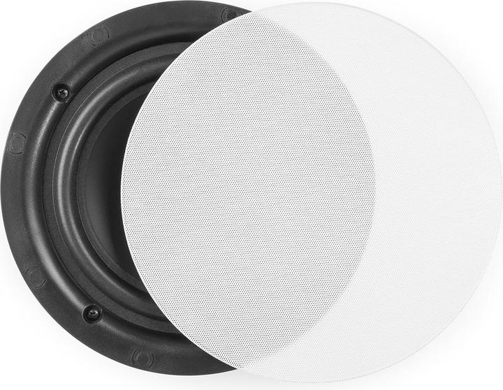 Actual product image Power Dynamics Ceiling Speaker NCBT8 Set of 2, 2x 40W, White (Passive, 1x 80 W)