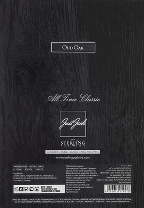 Produktbild Just Jack S Oud Eiche Eau Da Parfum 100ml (Eau de Parfum, 100 ml)