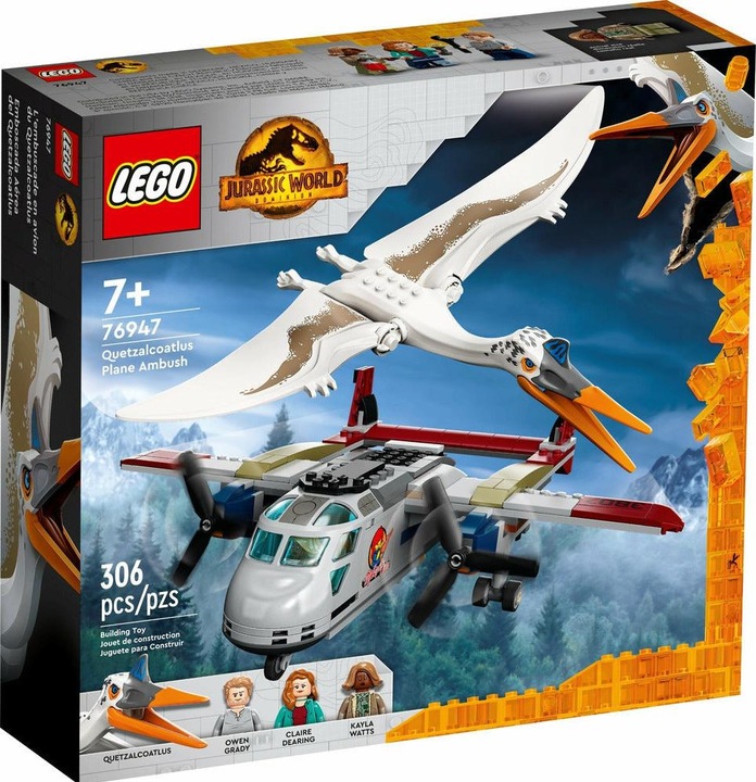 Produktbild LEGO Quetzalcoatlus: Flugzeug-Überfall (76947, LEGO Jurassic World)