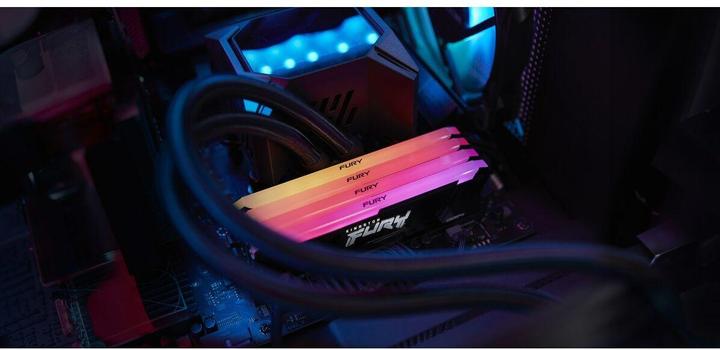 Actual product image Kingston Fury Beast (2 x 8GB, 3200 MHz, DDR4-RAM, DIMM)