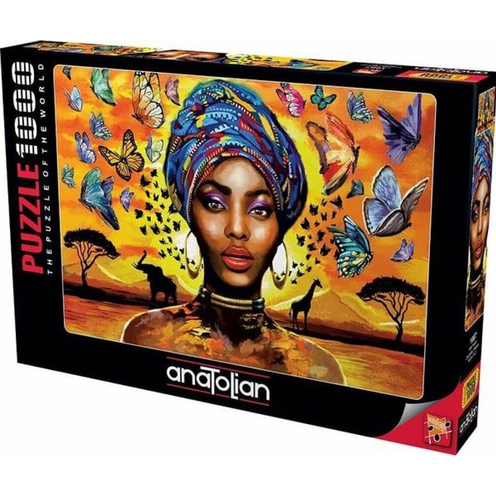 Anatolian 1087 puzzle 1000 pcs. Exotic beauty by Serhat Filiz (1000 Teile)