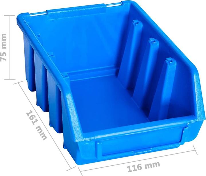 Actual product image vidaXL Sichtlagerbox