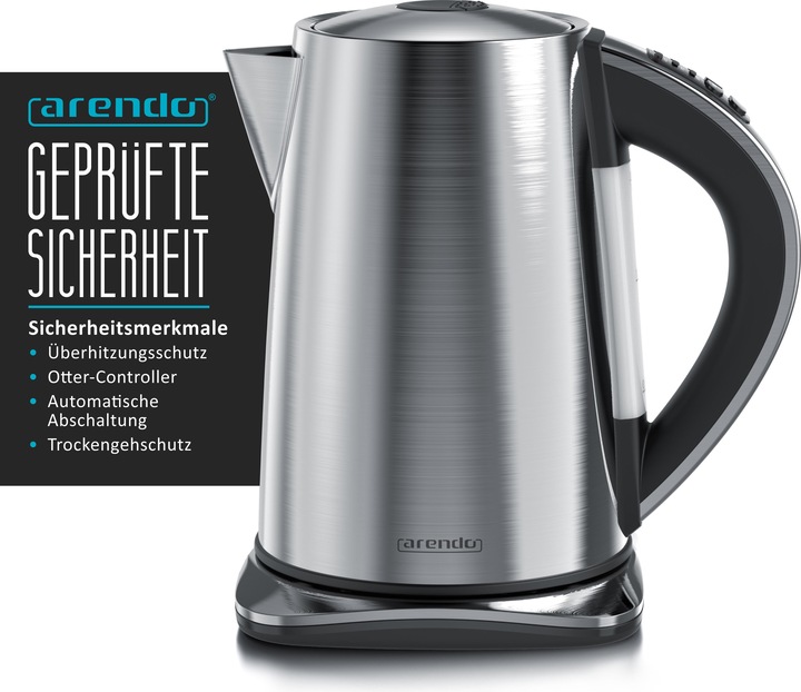 Actual product image Arendo Kettle (1.70 l)