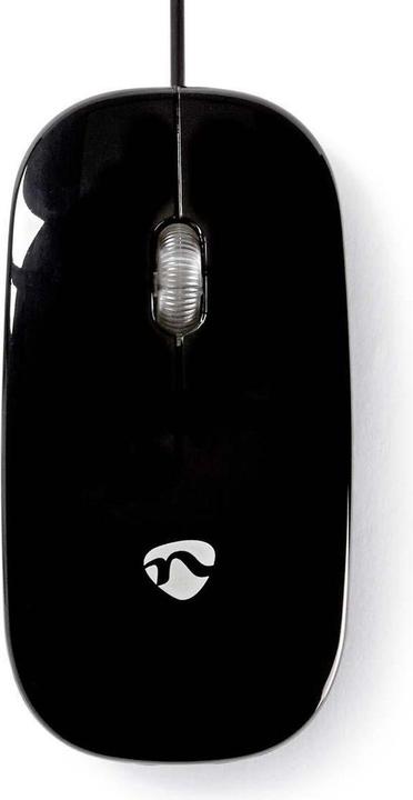 Nedis Kabelgebunden Maus | DPI: 1000 dpi | Anzahl Knöpfe: 3 | Beidhändig | 1.20 m | Silent-Maus (Kabelgebunden)