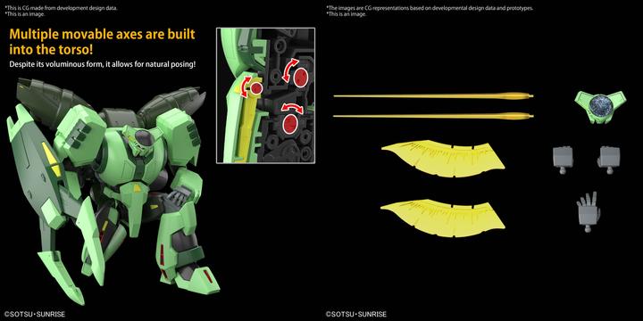 Image du produit Bandai Gundam - Bolinoak Sammahn High Grade