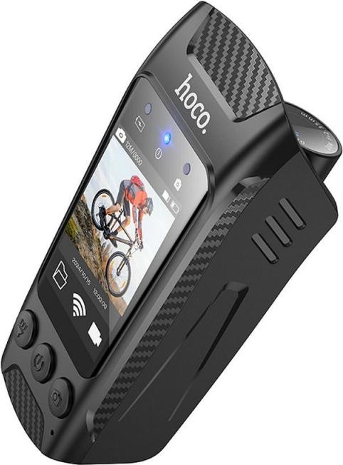Produktbild Hoco Headphone with microphone riding recorder with screen 2" 4K DV104 black
