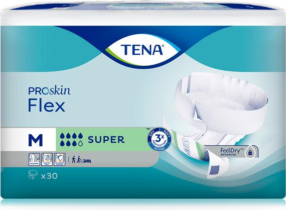 Actual product image Tena Flex Super (new) (30 x, Large plus)