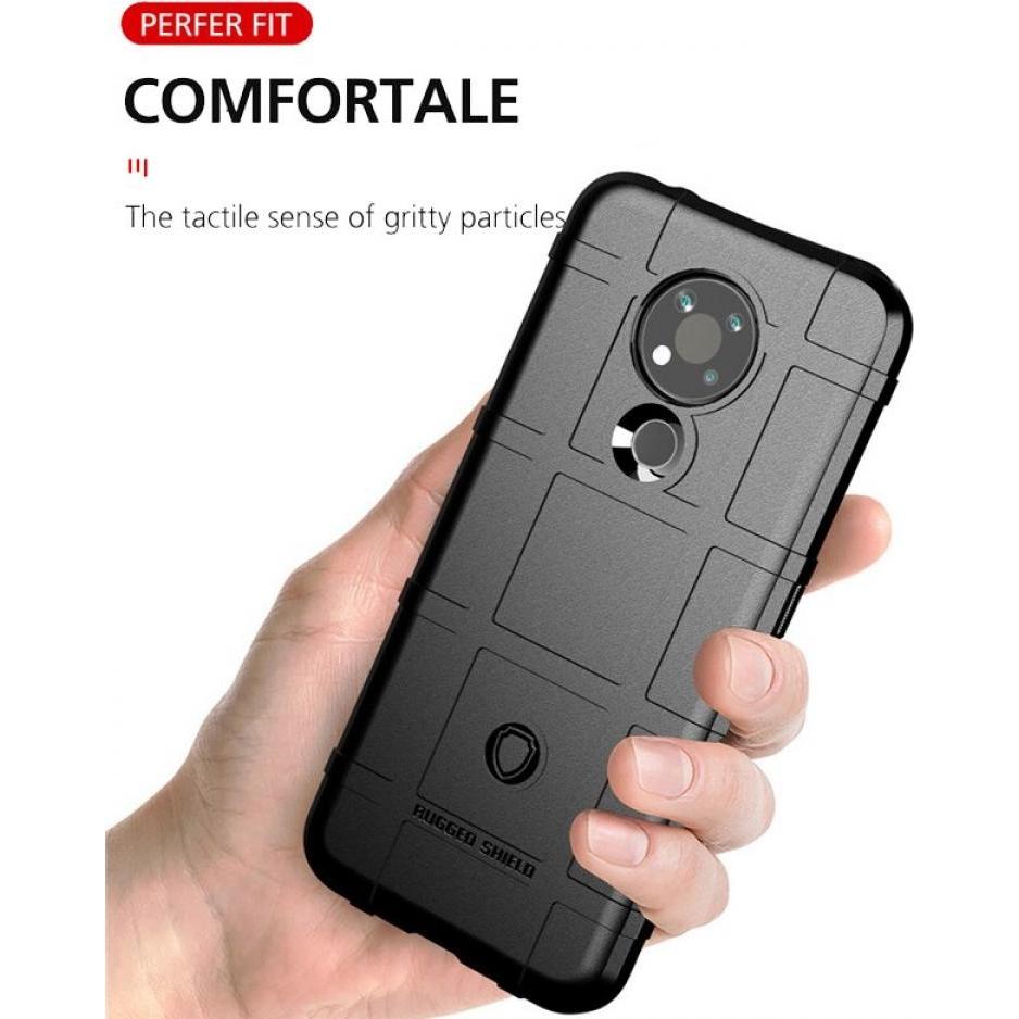 Thumbnail - Screenguard Nokia 3.4 Rugged Shield Hülle (Nokia 3.4), Smartphone Hülle, Schwarz