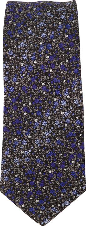 Immagine prodotto JP1880 Cravatta di seta particolarmente lunga con design floreale e 7,5 cm di larghezza