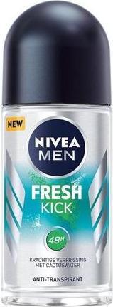 NIVEA Men Antitranspirant Roll-On Fresh Kick 50ml (Roll-on, 50 ml)