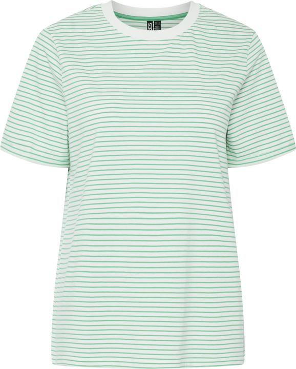 Pieces Gestreiftes Rundhalsausschnitt T-Shirt