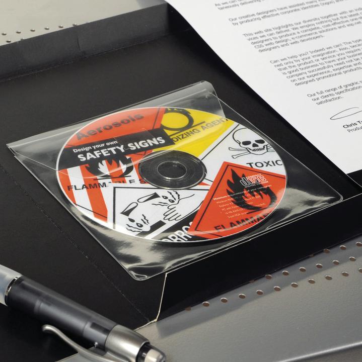 Produktbild CD/DVD Hülle 127x127mm