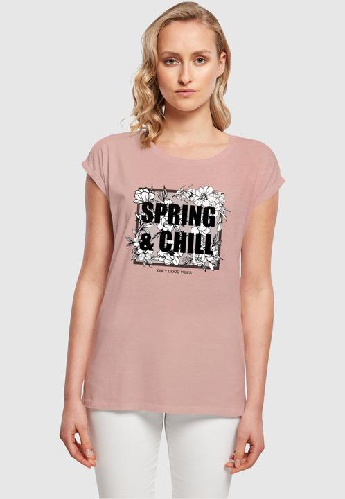 Image du produit Merchcode Tee shoulder extended Ladies Spring And Chill - 113645 (L)