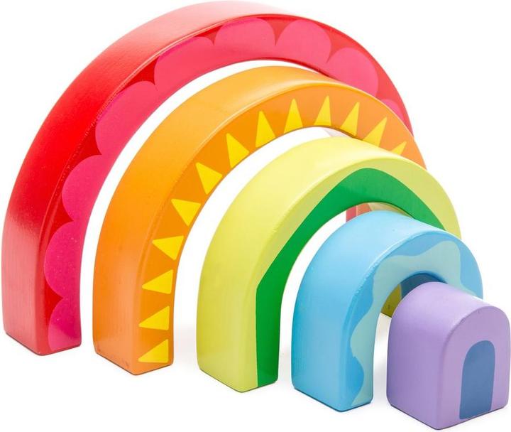 Actual product image Le Toy Van Rainbow tunnel